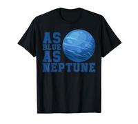 T-shirt blu come Nettuno | Planet Cool Graphic Maglietta
