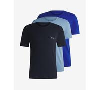T-shirt BOSS Classic Logo manica corta blu intenso (3 unità) - S