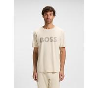 T-shirt BOSS Green Logo Future manica corta bianco crema - XL