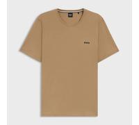 BOSS T-shirt in cotone elasticizzato con logo ricamato - Style Mix&Match T-Shirt R, 50515312 Beige M