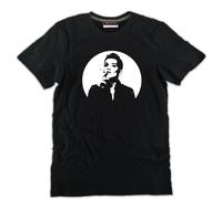 T-shirt BRIAN MOLKO cantante Placebo band rock dark punk cotone nera unisex