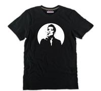 T-shirt BRIAN MOLKO cantante Placebo band rock dark punk cotone nera unisex