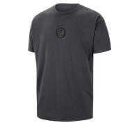 T-shirt Brooklyn Nets Premium Essentials Nike NBA - Uomo - Grigio M