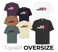 T-SHIRT BRUCE SPRINGSTEEN OVERSIZE - 100% COTONE