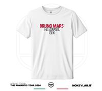 T-shirt Bruno Mars The Romantic Tour 2026 Milano