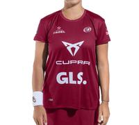 T-shirt Bullpadel Etico Bea González L Rosso