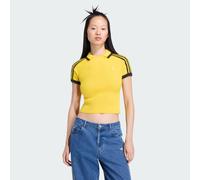 Maglietta Slim adidas Originals Knitted Cali per donna Ref. KC6533 Colore Giallo Taglia M