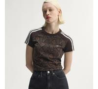 T-SHIRT CALI SNAKE PRINT Earth Strata / Aurora Coffee 2XS