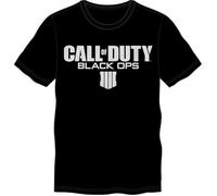 T-Shirt Call Of Duty Black Logo S
