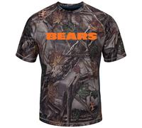 T-Shirt Camo A Maniche Corte Chicago Bears Majestic "The Woods" - Media