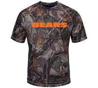 T-Shirt Camo A Maniche Corte Chicago Bears Majestic "The Woods" - Media