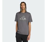 T-shirt Camo Logo Graphic Grey Five S