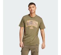 T-shirt Camo Script Graphic Olive Strata L