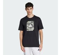 adidas Homme Camo Shape Graphic T-Shirt, Black, M