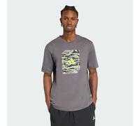 T-shirt Camo Shape Graphic Grey Five S