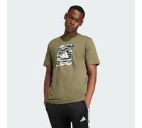 adidas Homme Camo Shape Graphic T-Shirt, Olive Strata, XL