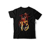 T-Shirt Campioni di Basket James 13 Playmaker Pallacanestro - Manica Corta - 100% Cotone (L, Nero)