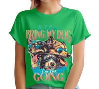 T-shirt cane personalizzata donna se non posso portare anni 90 magliette...