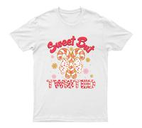 T-shirt caramelle dolci ma intrecciate unisex regalo retrò divertente donna...