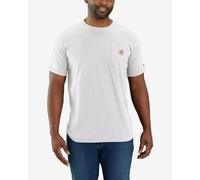 T-shirt Carhartt Force Pocket manica corta bianco vernice - XXL
