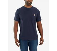 T-shirt Carhartt Force Pocket manica corta blu navy - S