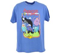T-Shirt Cartoon Network Adventure Time Show Crew Neck Per Uomini Adulti
