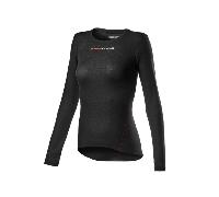 Castelli Prosecco Tech W Long Sleeve, Intimo Ciclismo Donna, Black, S