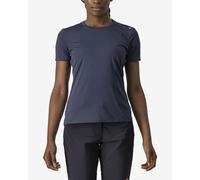 T-shirt Castelli Tech 2 manica corta blu marino donna - XS