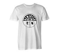 T-Shirt Casual The Punk Rock Demented are Go Whitemen'Ss Bianco, Nero , M