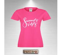 T-Shirt chick emozioni vacanza campeggio sabbia acqua elegante moda uomo donna
