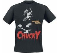 T-shirt Child's Play Chucky My Friends Call Me maglia Uomo ufficiale