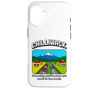 T-shirt Chilliwack BC Pixel Art Funny Farm Smell Joke Custodia per iPhone 16