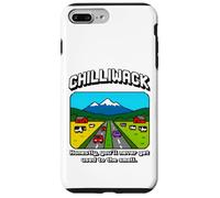T-shirt Chilliwack BC Pixel Art Funny Farm Smell Joke Custodia per iPhone 7 Plus/8 Plus
