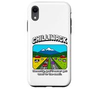 T-shirt Chilliwack BC Pixel Art Funny Farm Smell Joke Custodia per iPhone XR