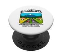 T-shirt Chilliwack BC Pixel Art Funny Farm Smell Joke PopSockets PopGrip Adesivo