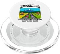 T-shirt Chilliwack BC Pixel Art Funny Farm Smell Joke PopSockets PopGrip per MagSafe