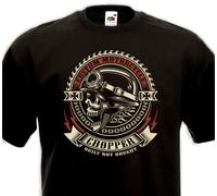 T-Shirt Chopper - Custom Motorcycles Biker Rider Indian Harley Davidson