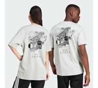 T-shirt City Escape Space Graphic Wonder Silver XS
