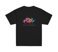 T-shirt classica Alice in the Metaverse, Nero, M