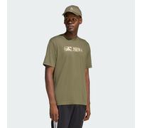 T-shirt Climacool Camo Linear Graphic Olive Strata XS