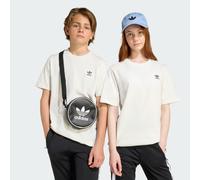 ADIDAS ORIGINALS Maglietta 'Trefoil Essentials' nero / bianco lana, Taglia 146