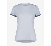 T-shirt CMP Light Polyester bianca e blu da donna - XS