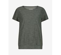 CMP - Women's T-Shirt Round Neck - Maglia funzionale 38 olivia/grigio