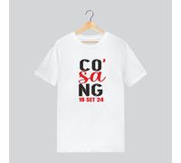 T-Shirt CO' SANG concerto 17 e 18 settembre Napoli idea regalo
