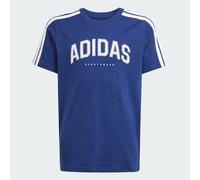T-shirt adidas Codes Collegiate Graphic manica corta blu scuro junior - 140