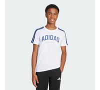 T-shirt adidas Codes Collegiate Graphic manica corta bianco blu junior - 164