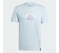 adidas Uomo Codes Linear Graphic Tee, Wonder Blue, S