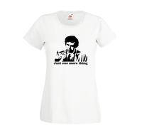 T-SHIRT Colombo il tenente bianca cotone donna columbo just one more thing Falk