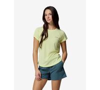 T-shirt Columbia Bogata Bay manica corta gialla donna - XS