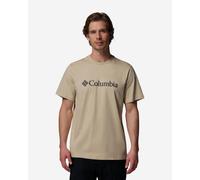 T-shirt Columbia CSC Basic Logo manica corta beige marrone - XL